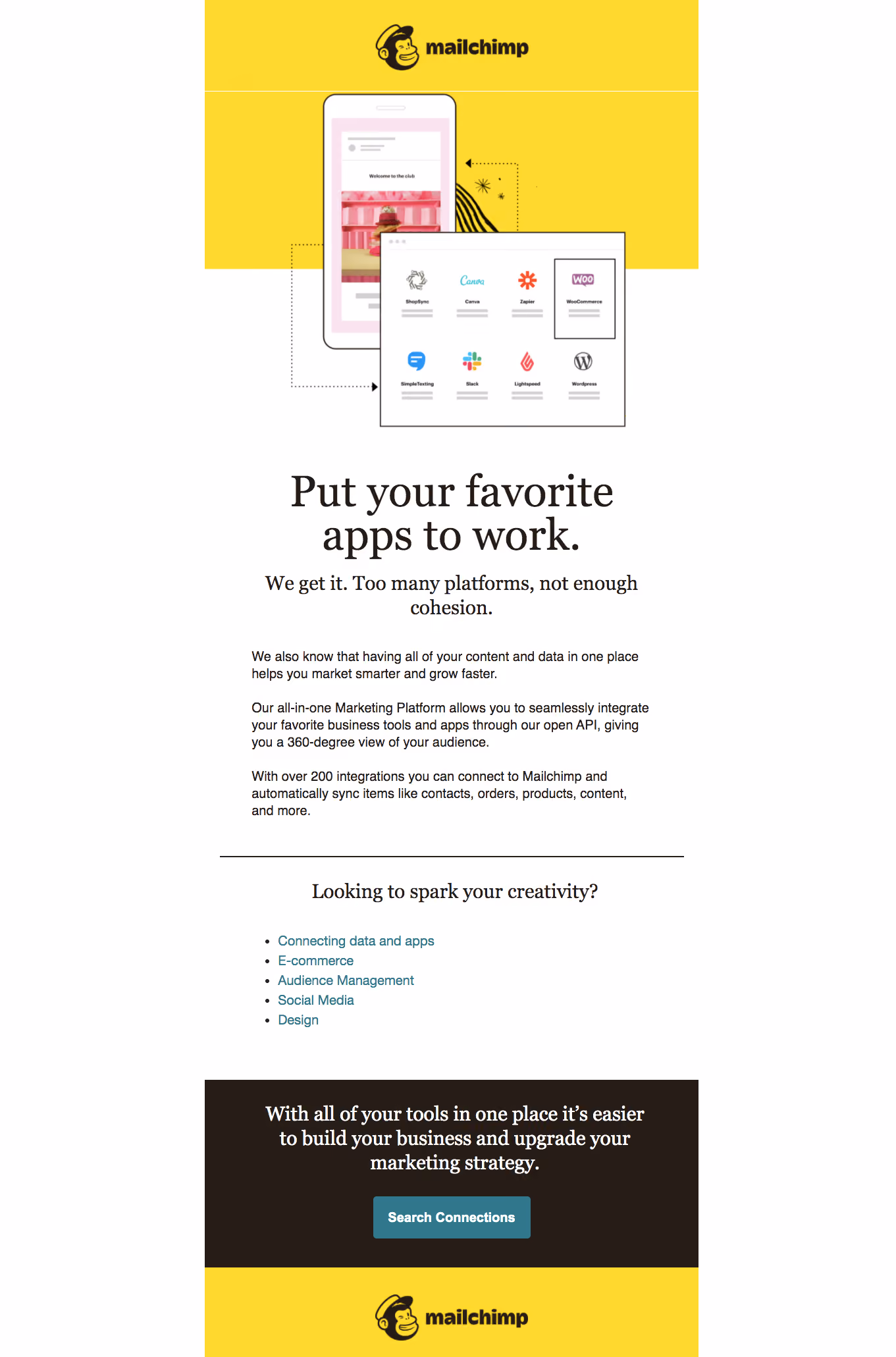 Mailchimp Onboarding Email Flow