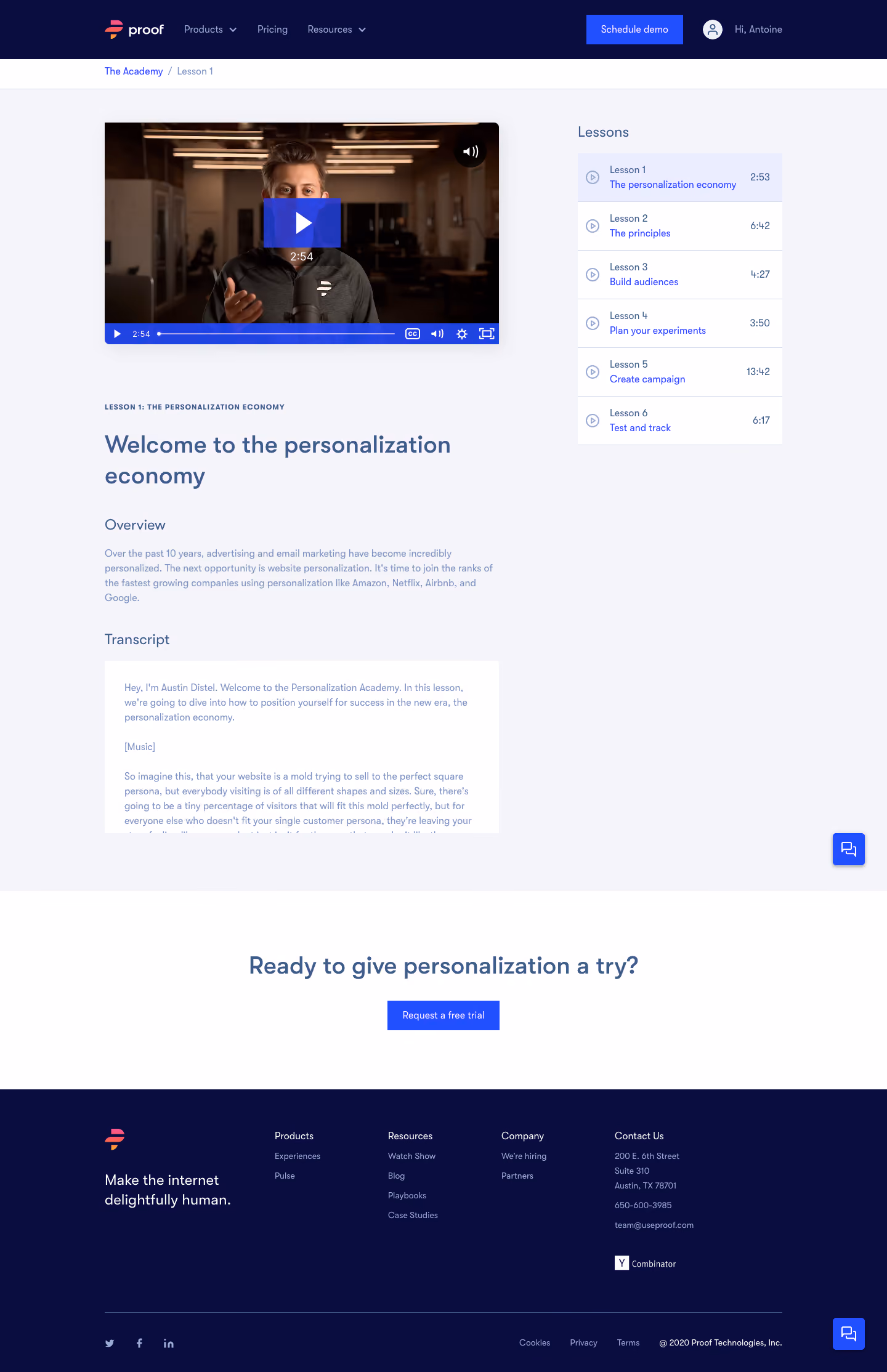 Proof Academy
