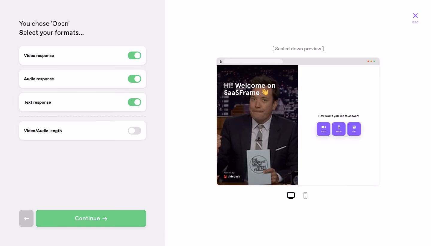VideoAsk User Onboarding
