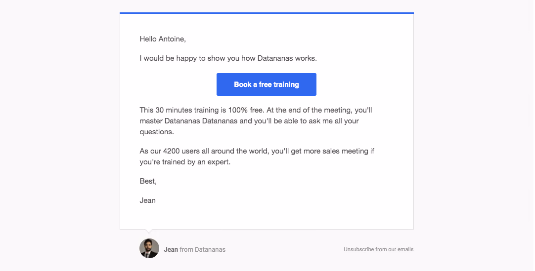 Datananas Onboarding Emails
