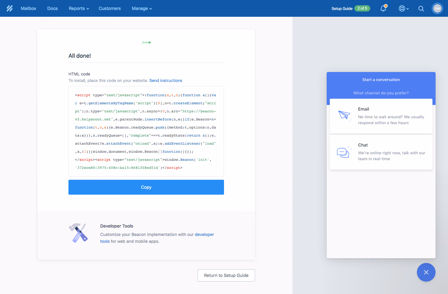 Help Scout User Onboarding