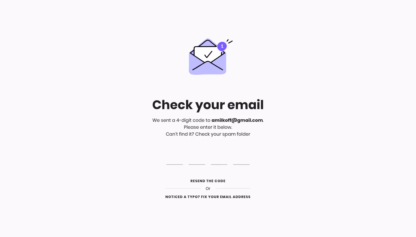 Melio Email Verification