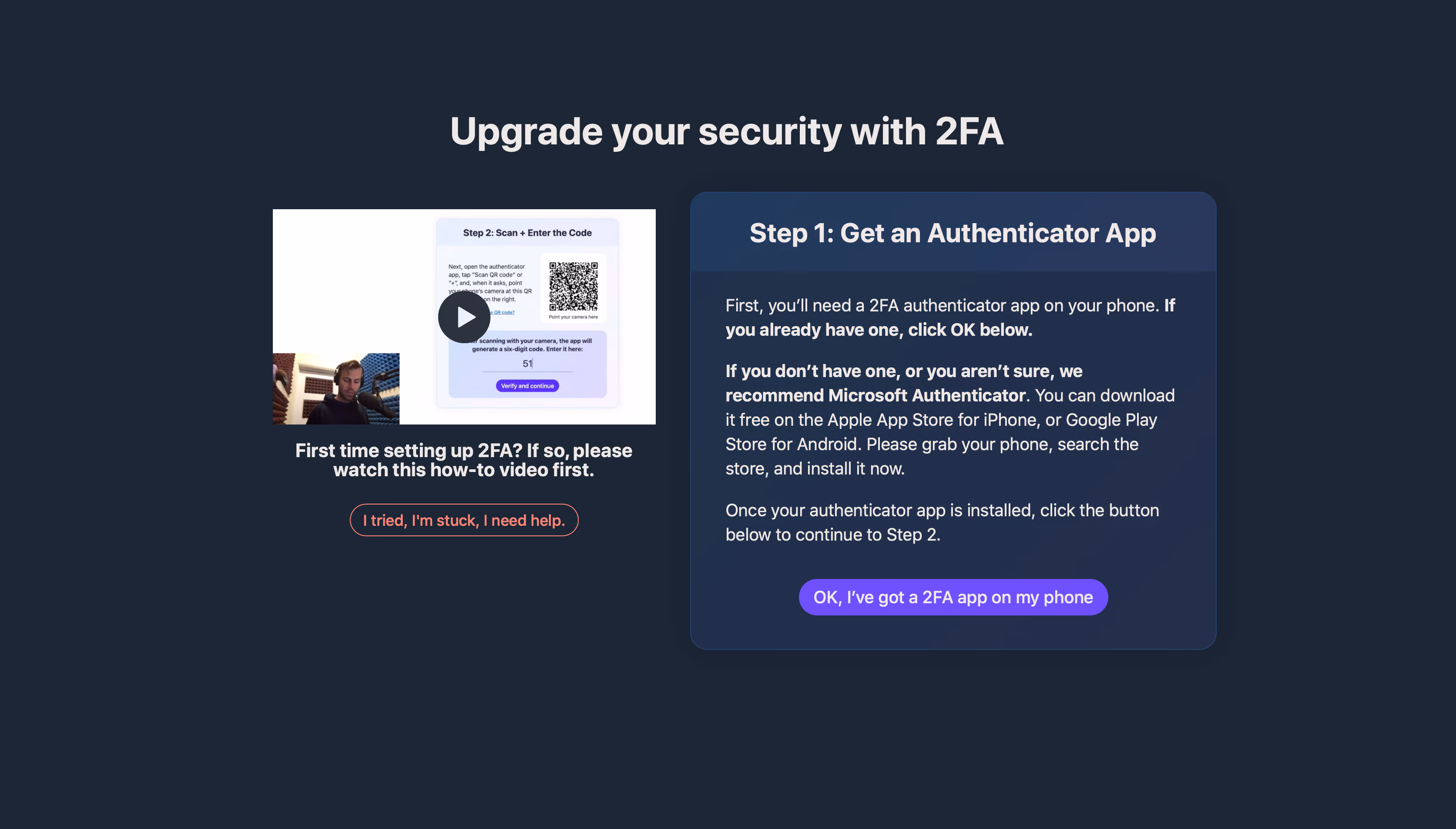 Hey Sign Up Flow