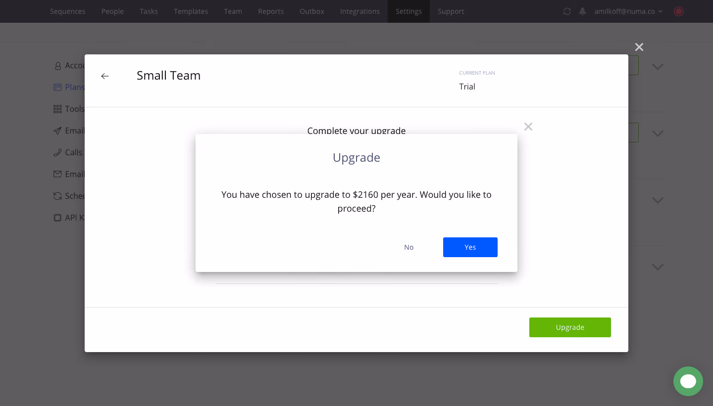 Reply Upgrading Flow
