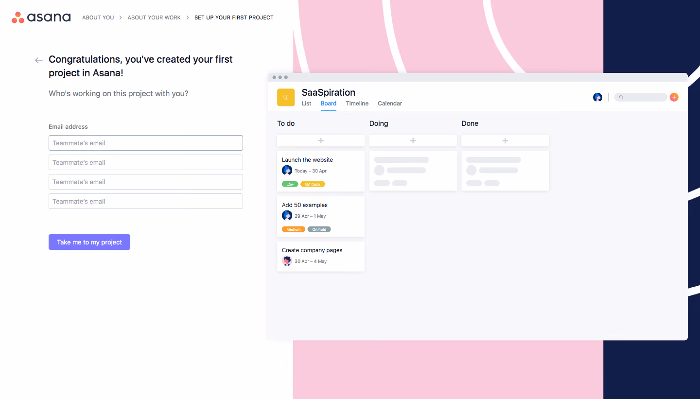 Asana Invite Team Members