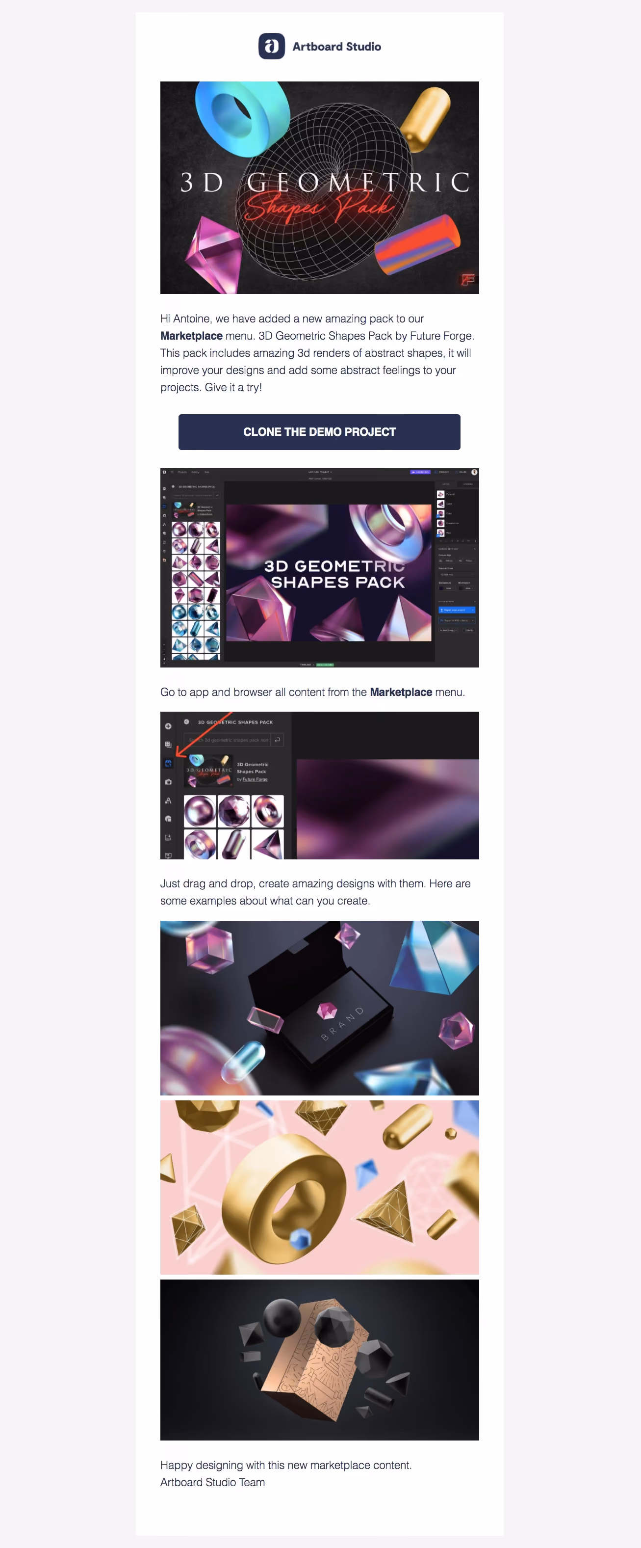 Artboard Studio New Feature Emails