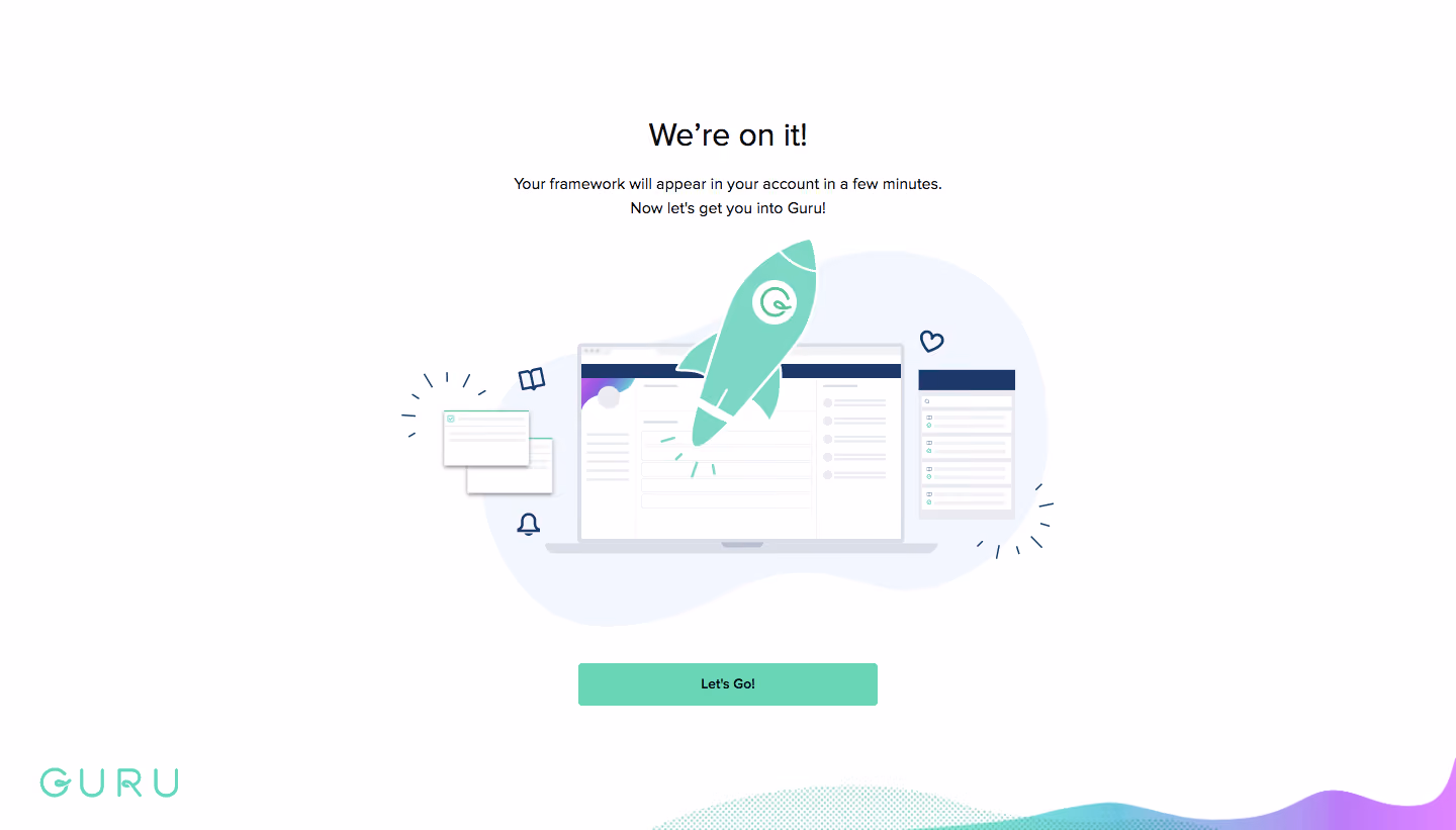 Guru Sign Up Flow