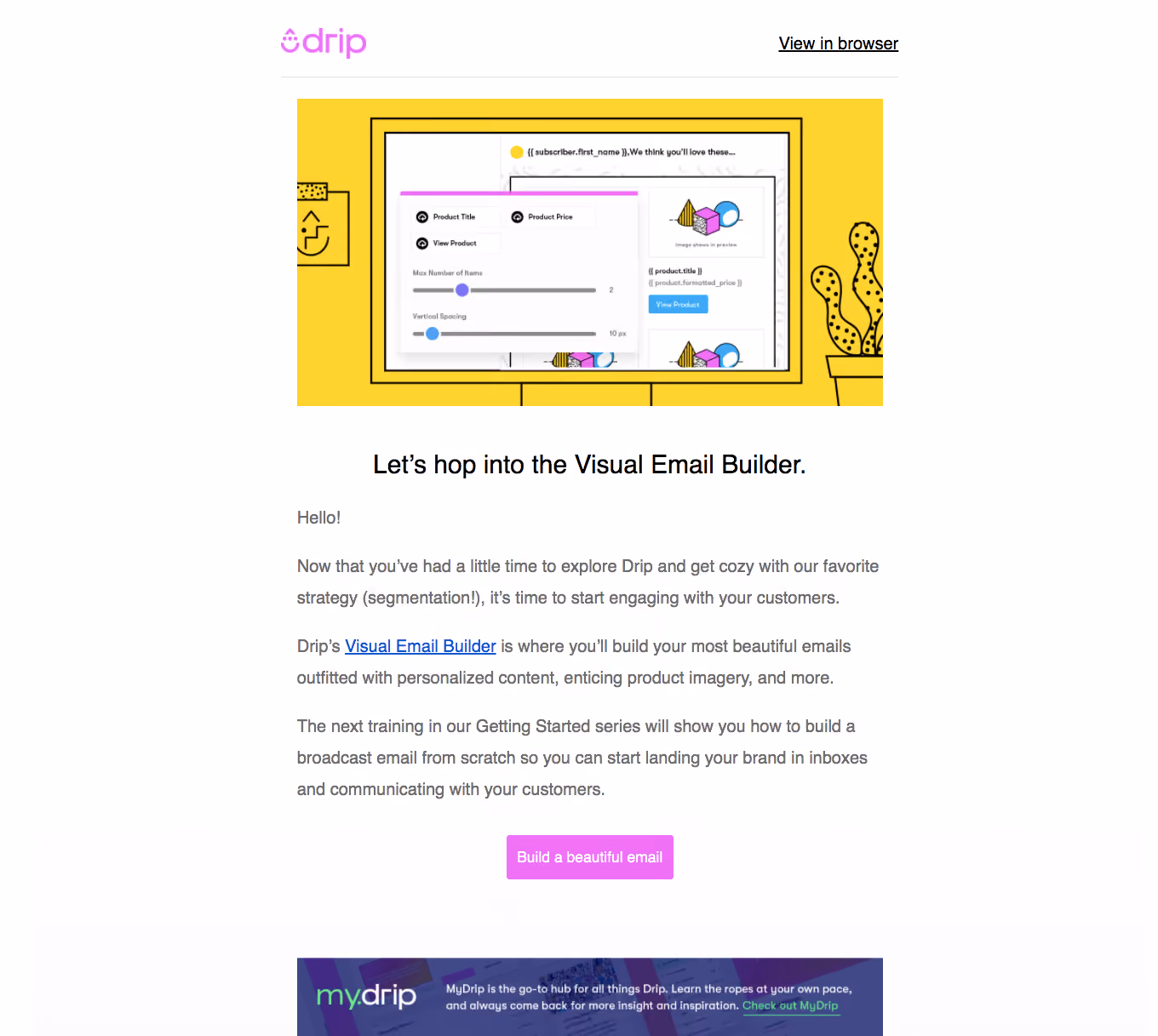 Drip Onboarding Emails