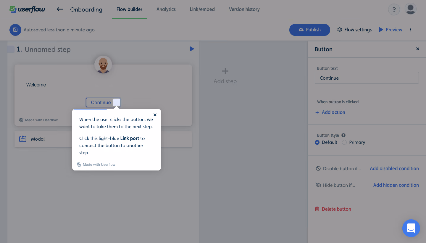 Userflow User Onboarding
