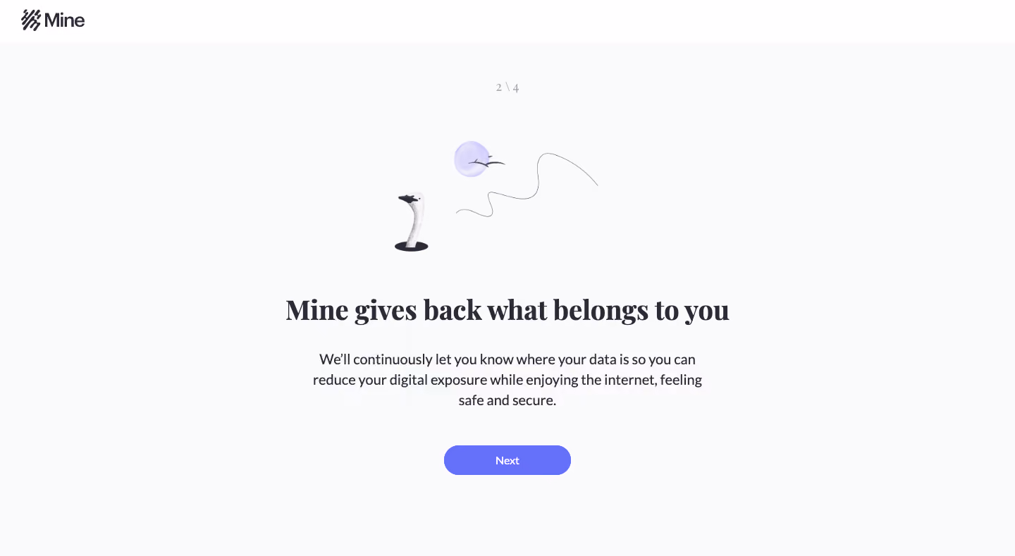 Mine User Onboarding