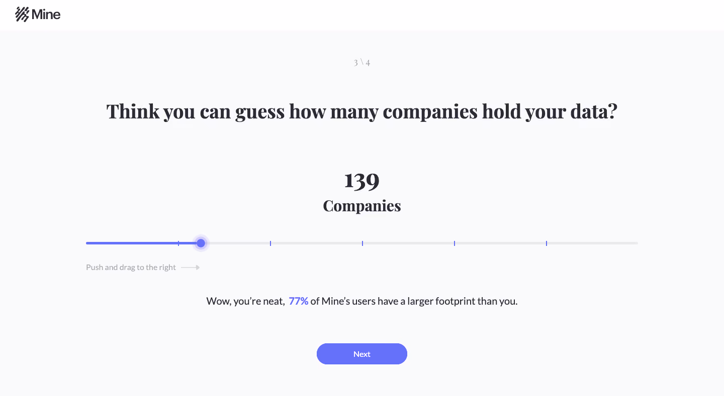 Mine User Onboarding