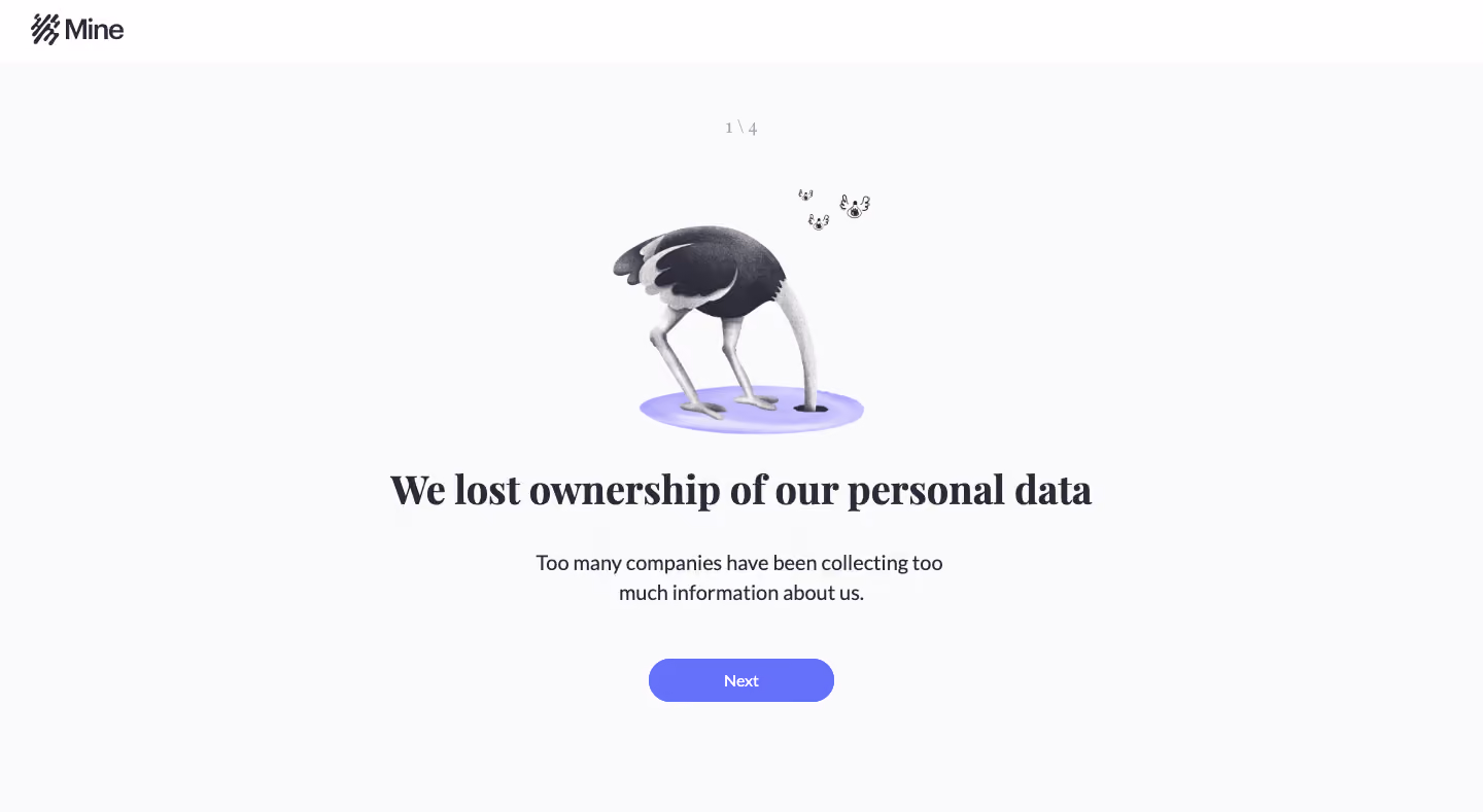 Mine User Onboarding