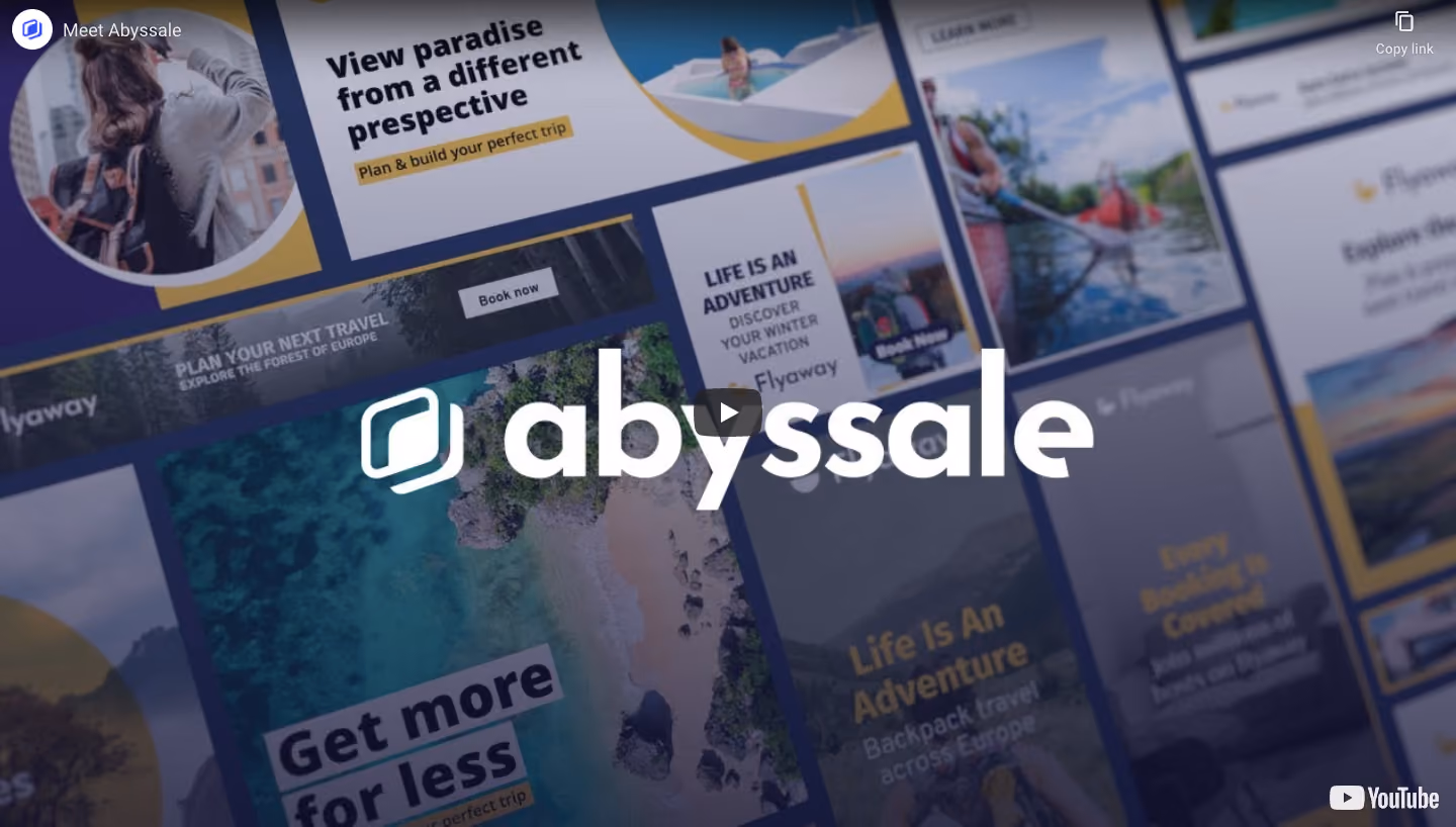 Abyssale Product Video