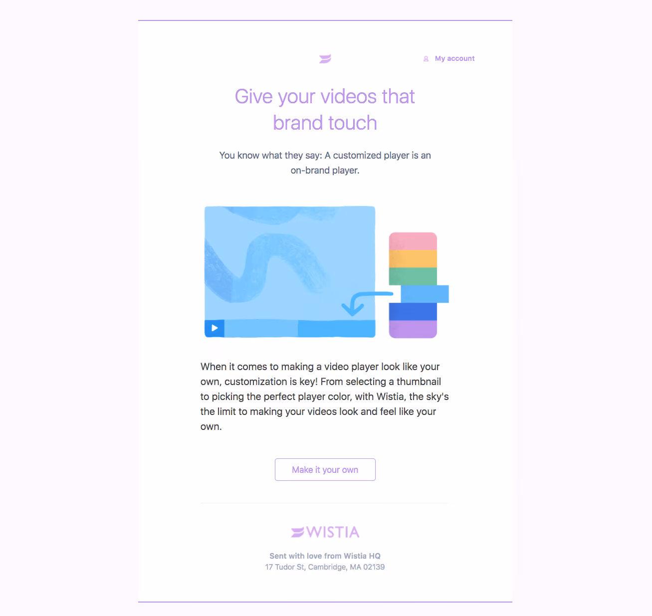 Wistia Onboarding Email Flow