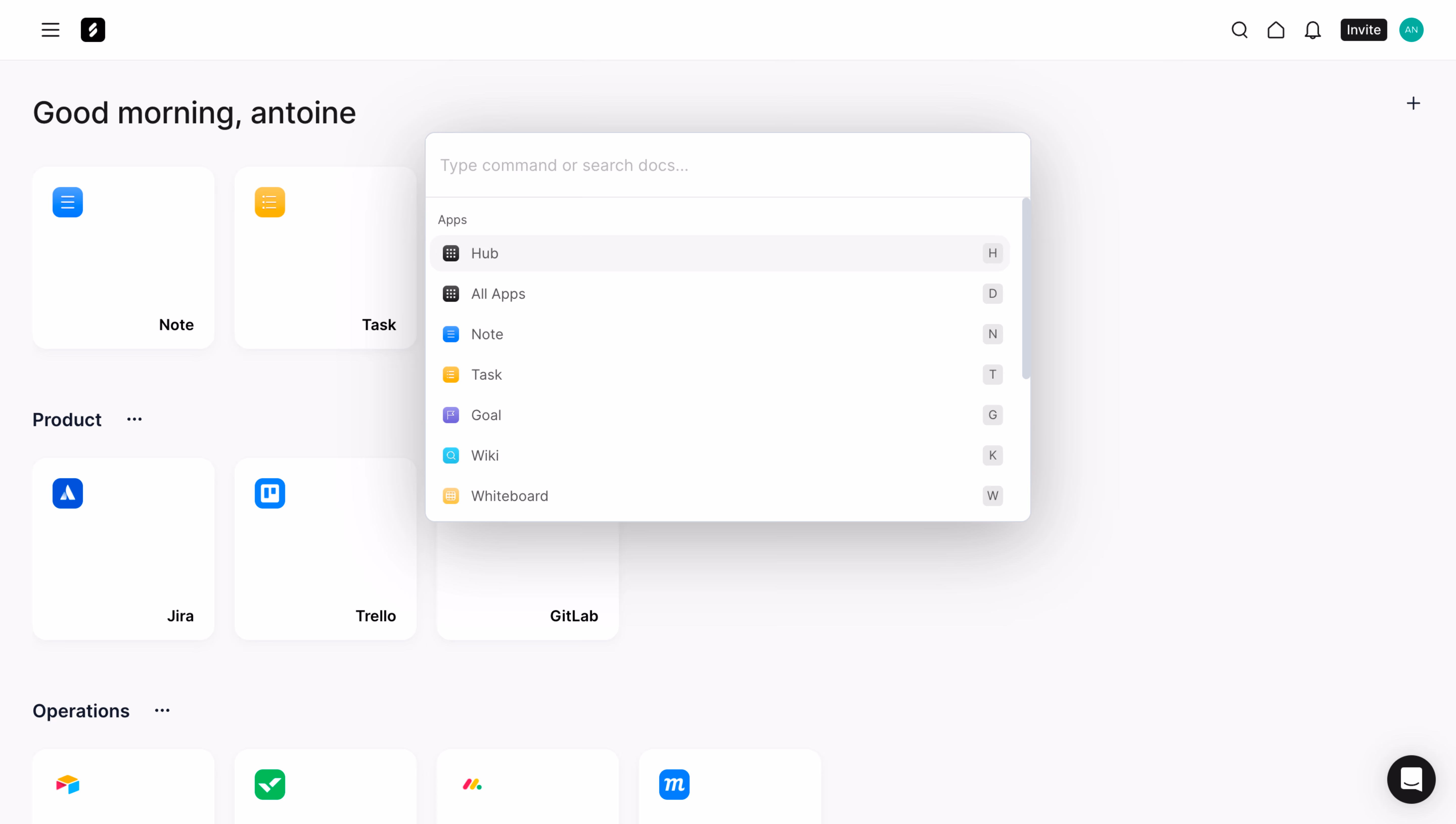 Frame Search Modal