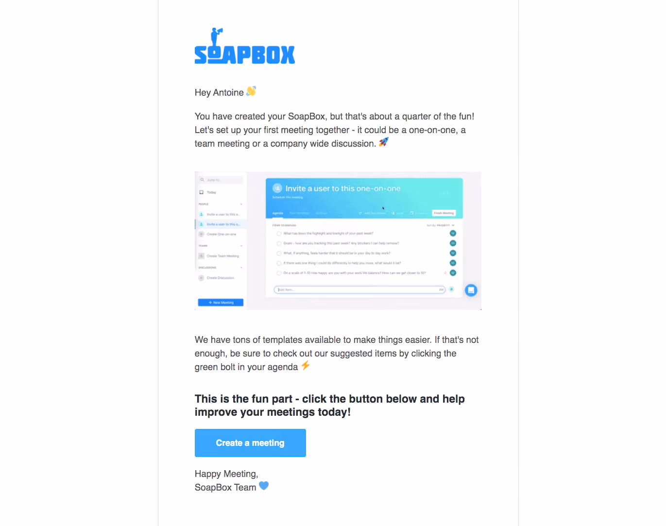 Hypercontext oapbox Onboarding Email Flow