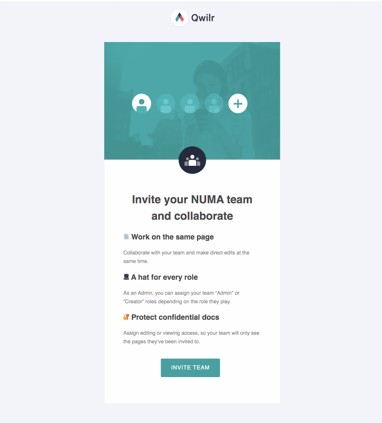 Qwilr Onboarding Email Flow