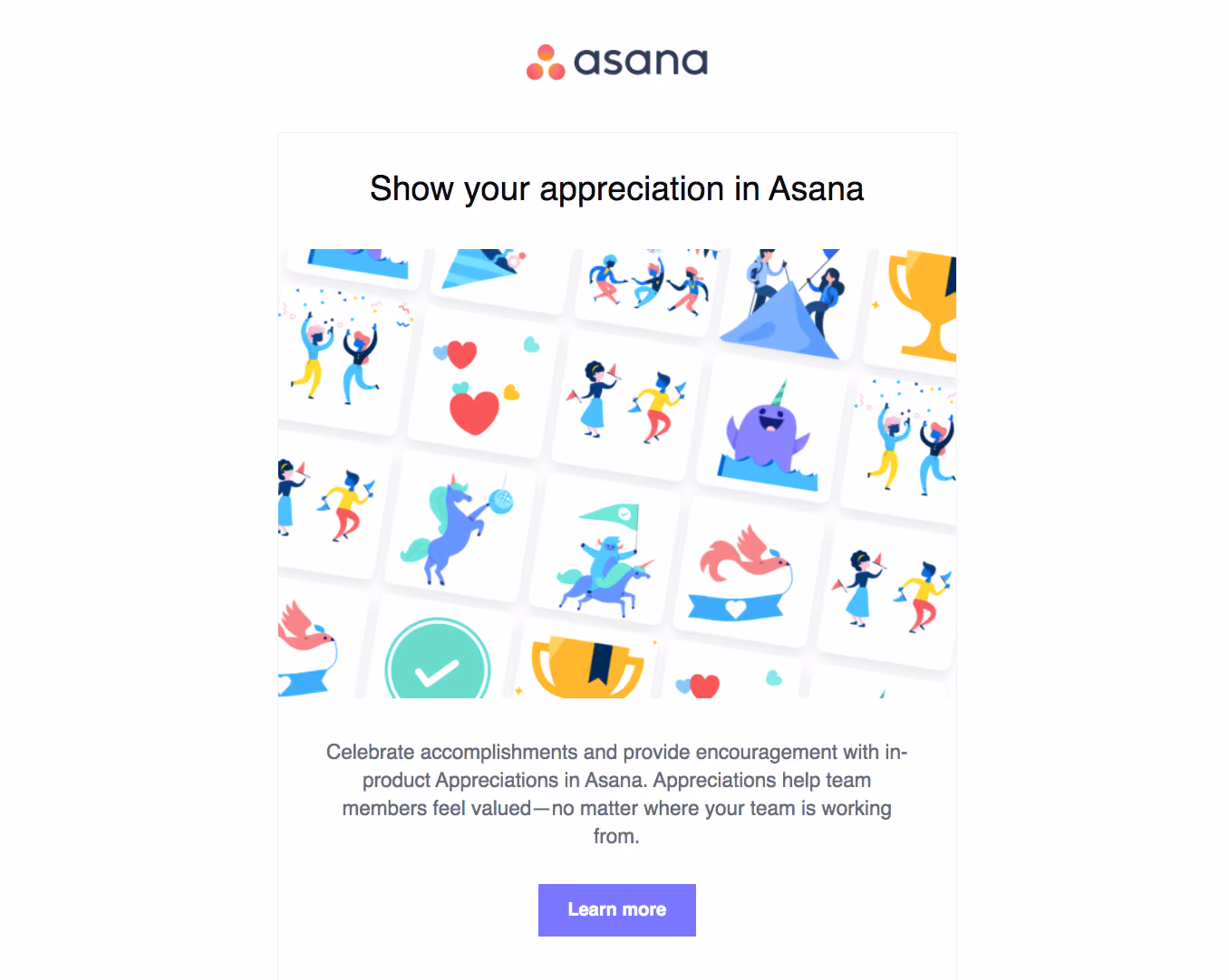 Asana New Features Emails