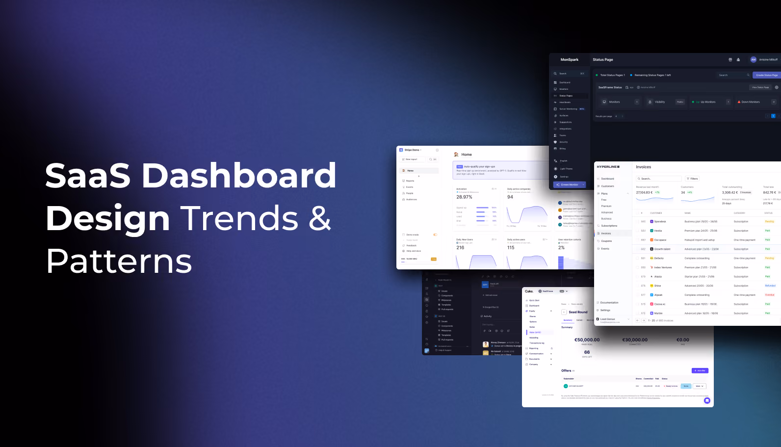 The Anatomy of High-Performance SaaS Dashboard Design: 2026 Trends & Patterns