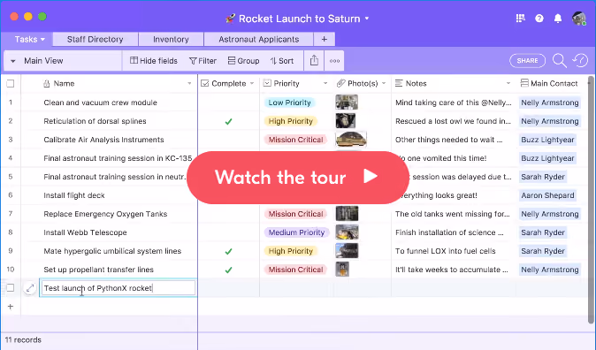 Airtable Product Video
