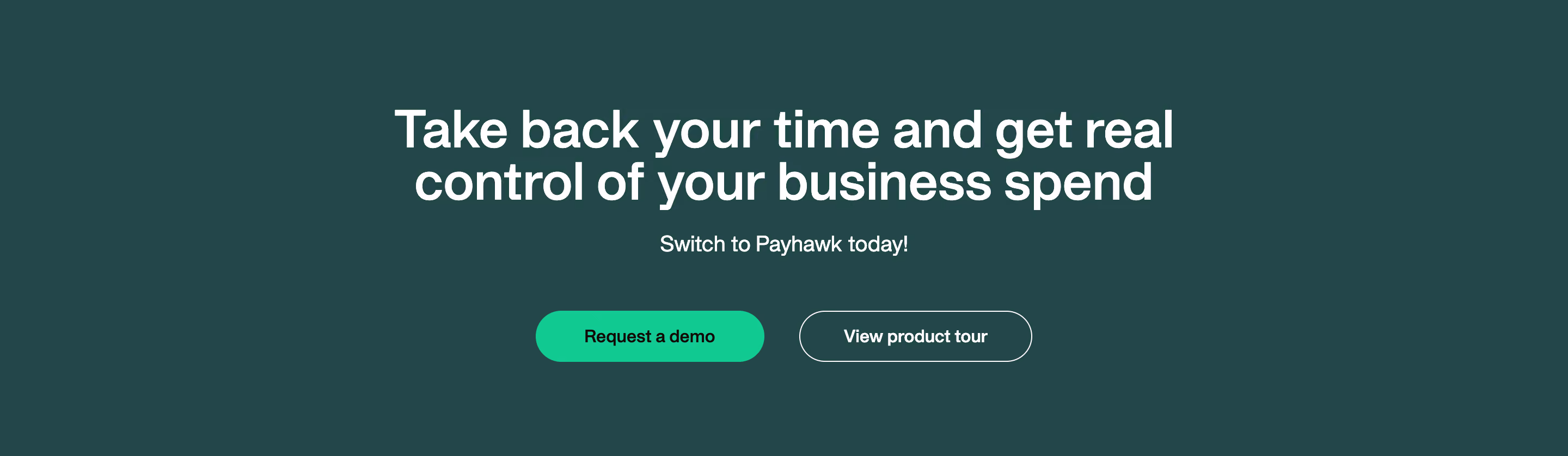 Payhawk Call To Action Section