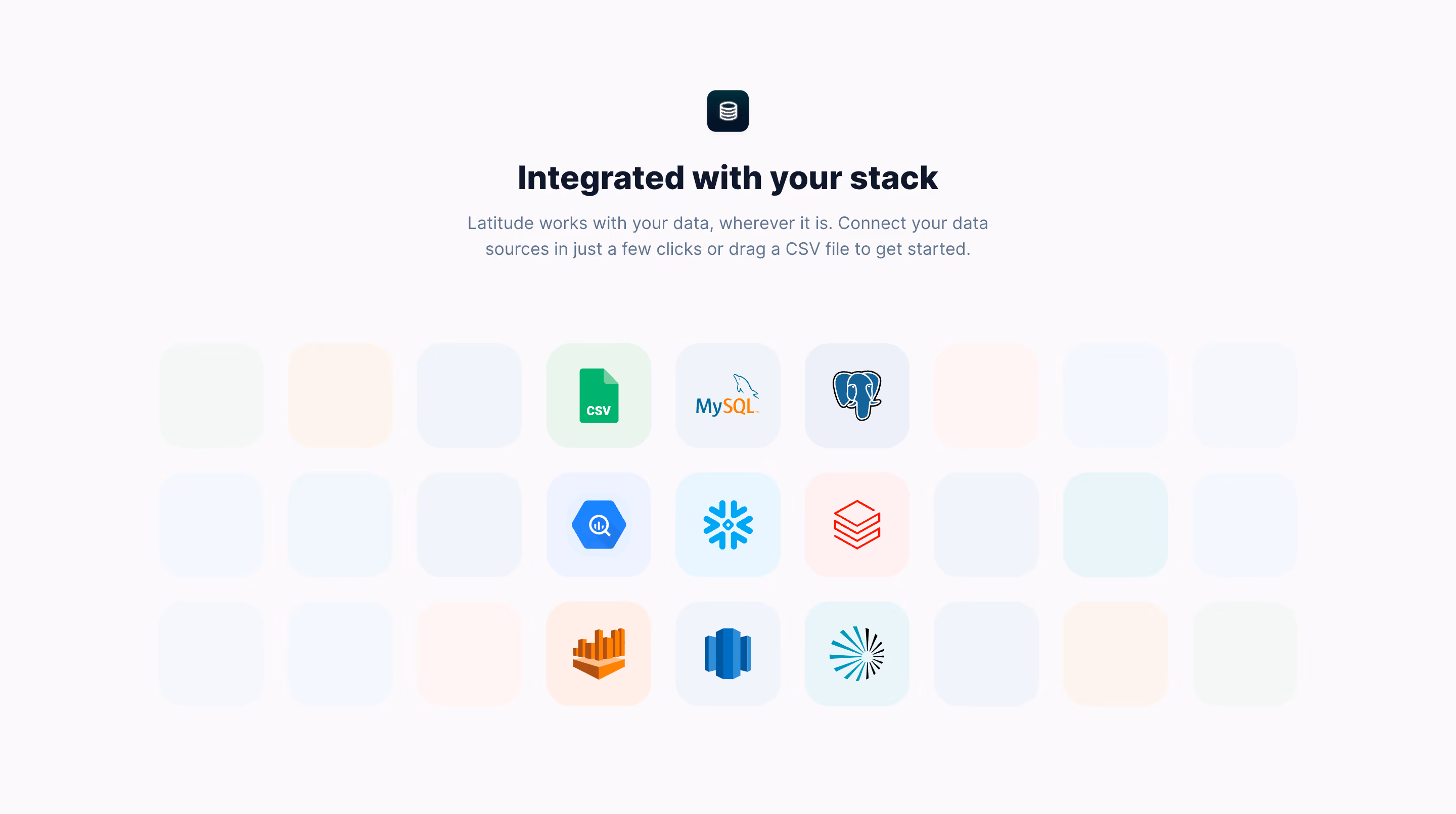 Latitude Integrations Section