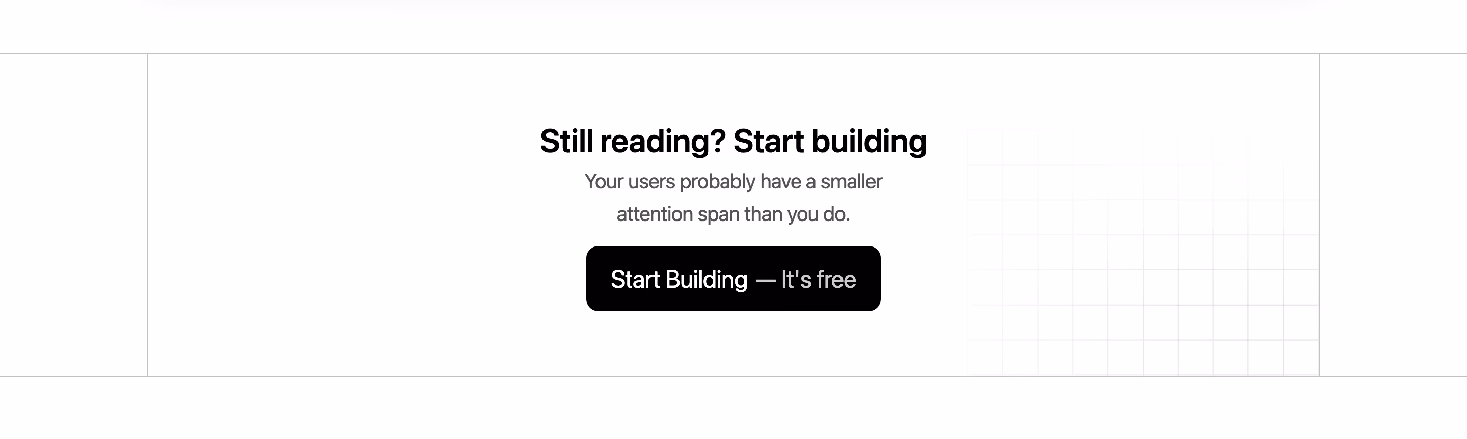 CommandBar Call To Action Section