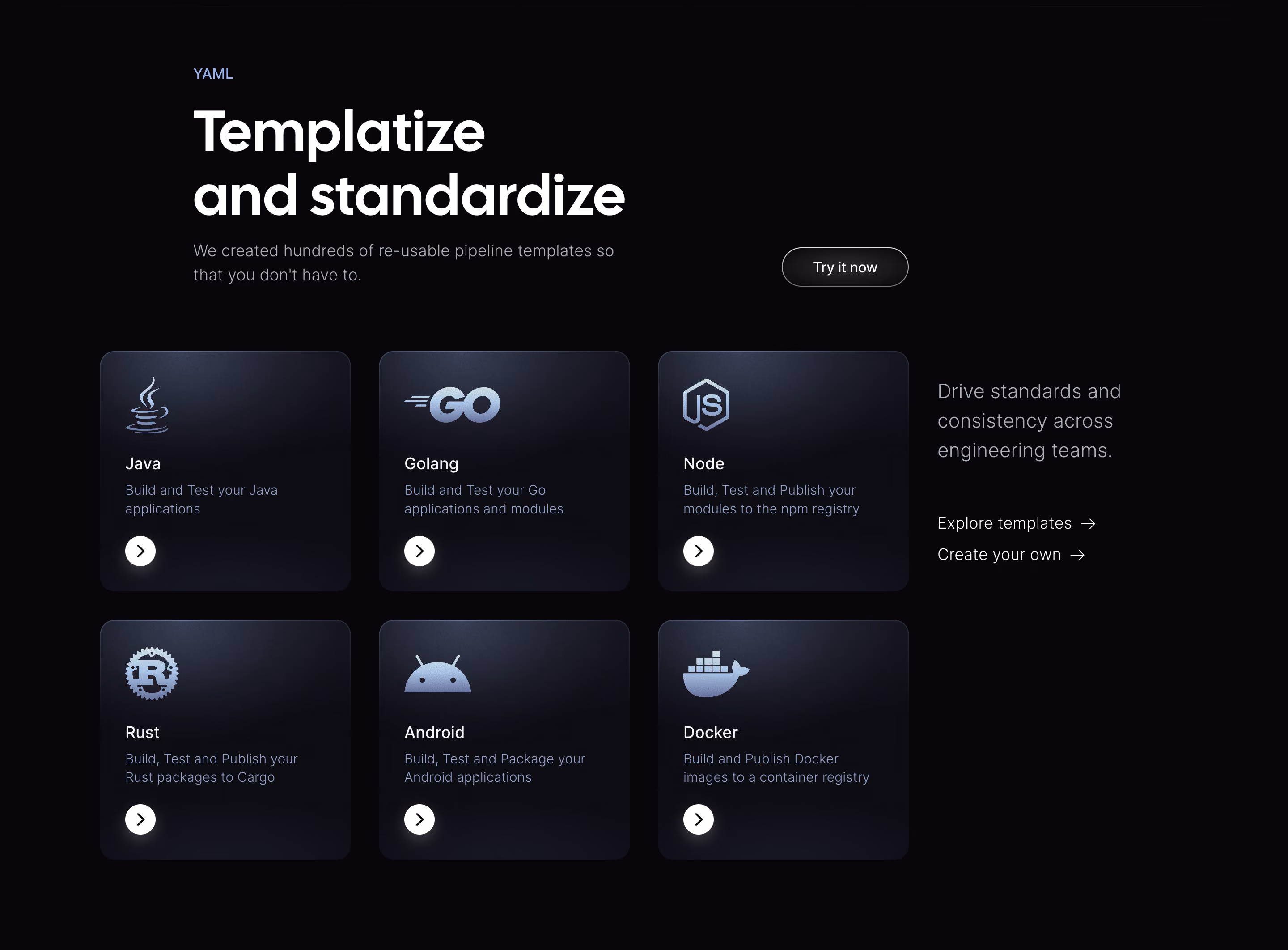 Gitness Integrations Section