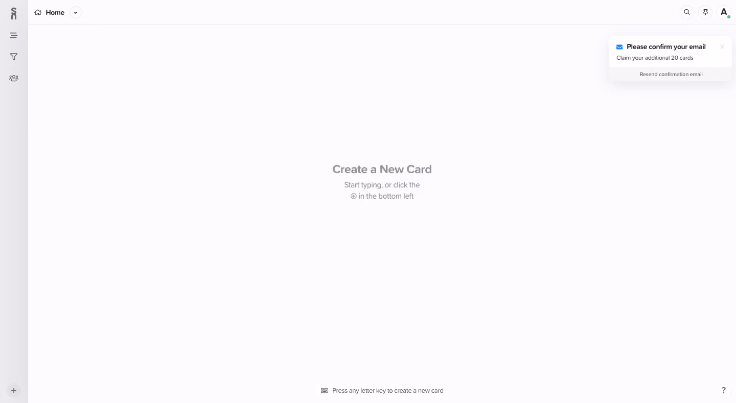 Supernotes Sign Up Flow
