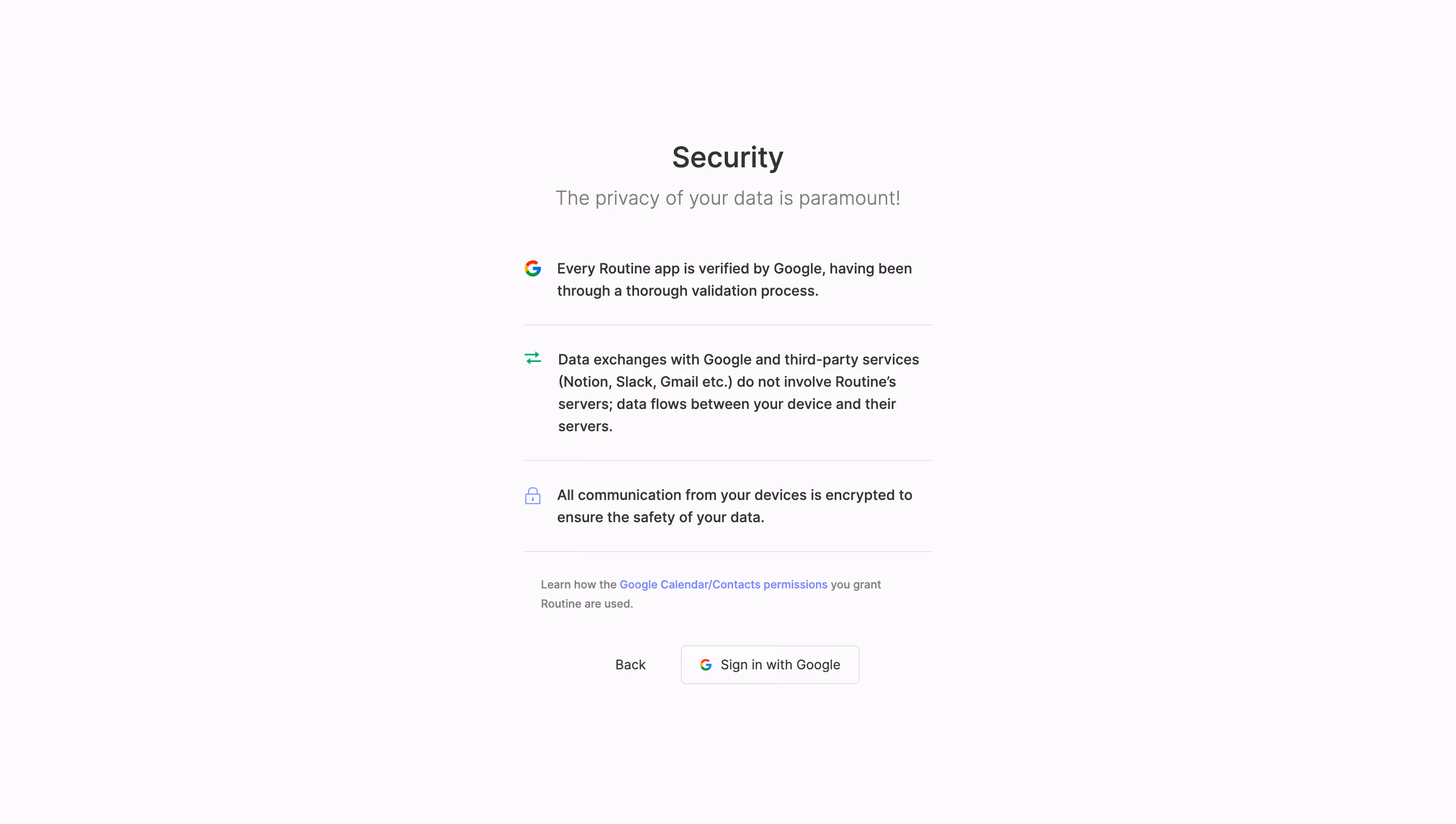 Routine Account Setup