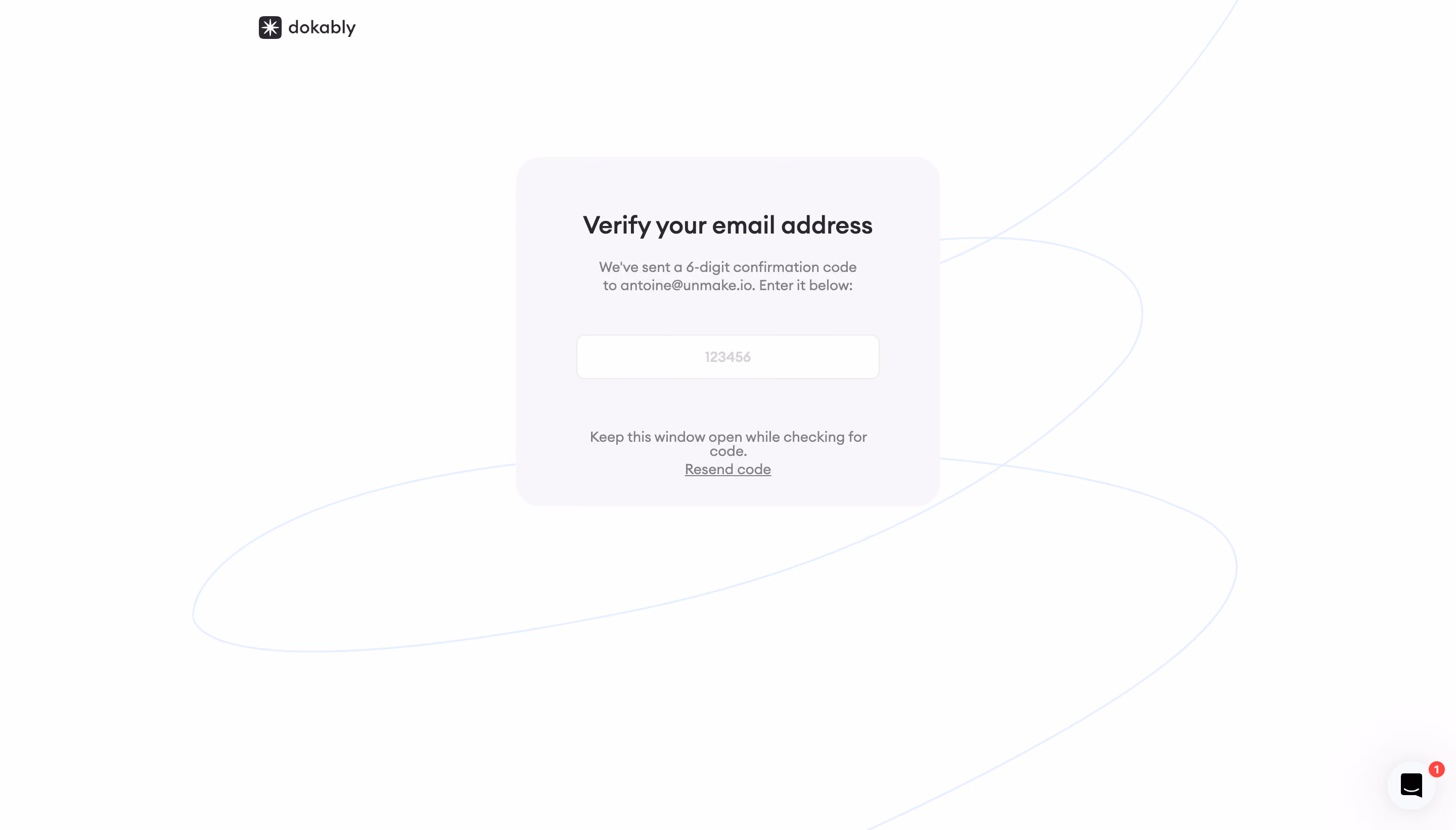 Dokably Verification