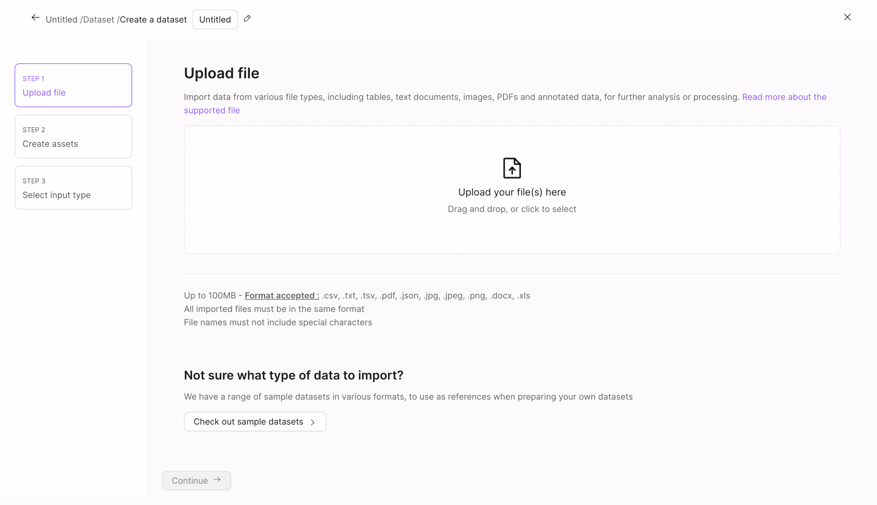 Lettria Create A Dataset