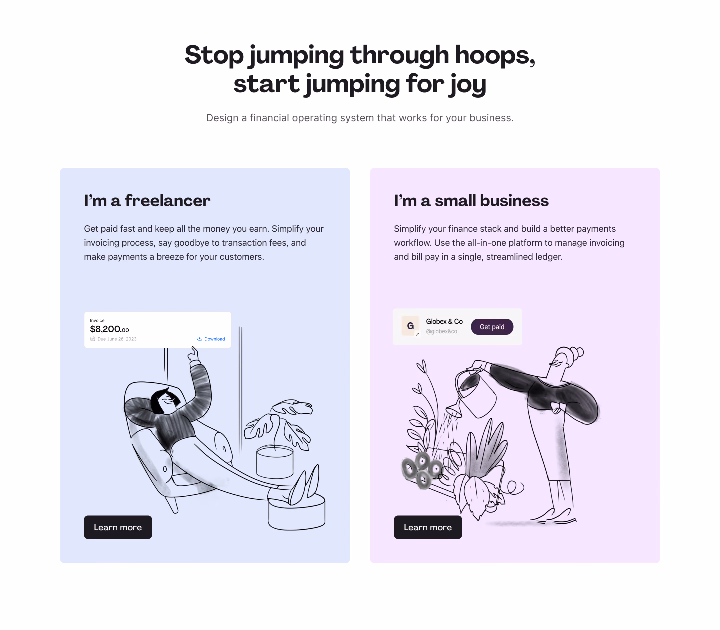 Hopscotch Persona Section