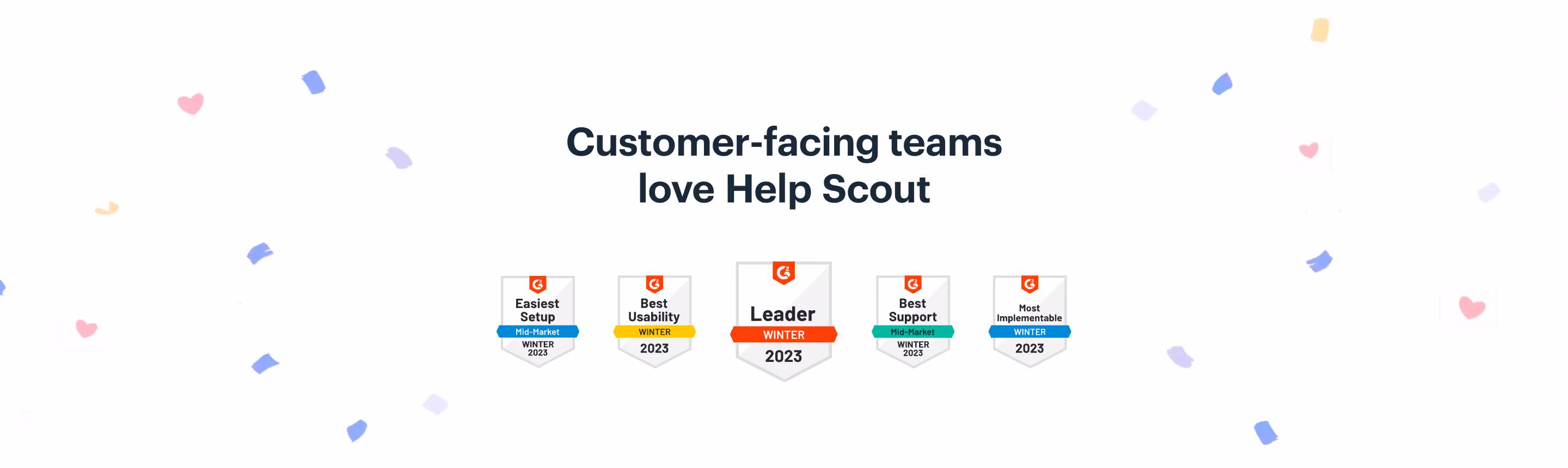 Help Scout Awards Section