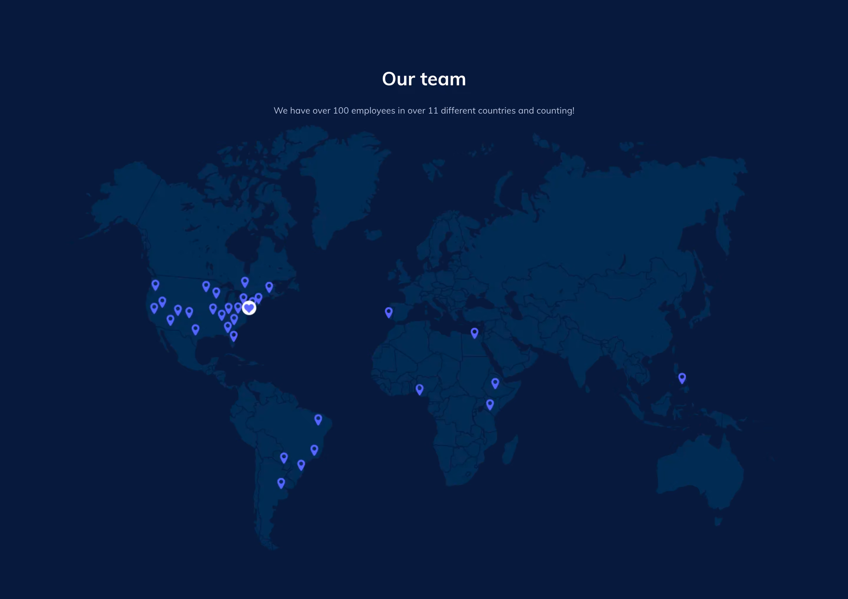 Appcues Maps Section