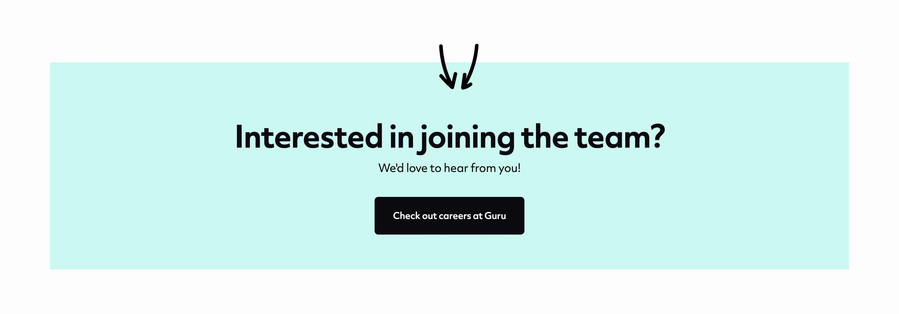 Guru Call To Action Section