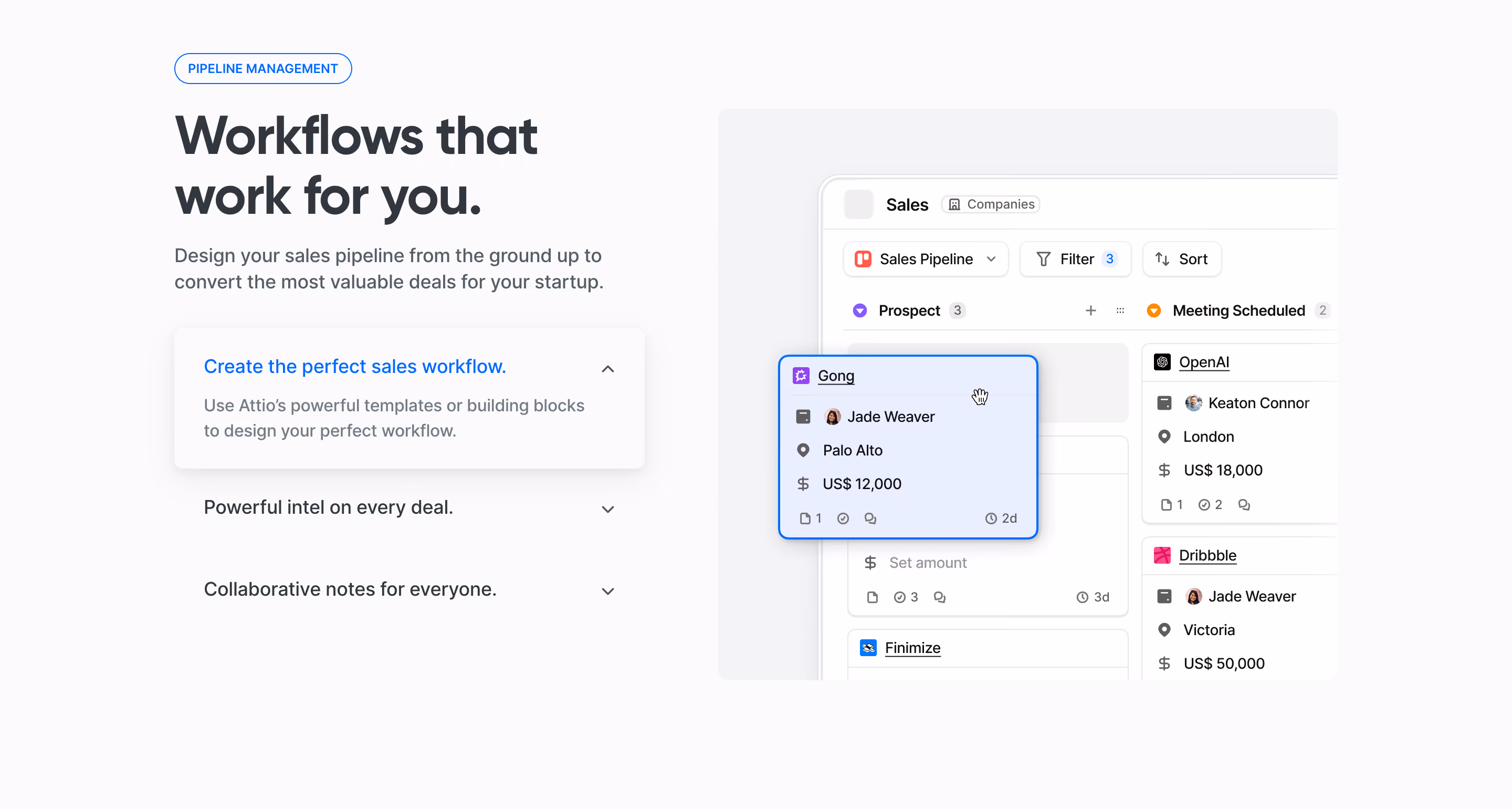 Attio Feature Section