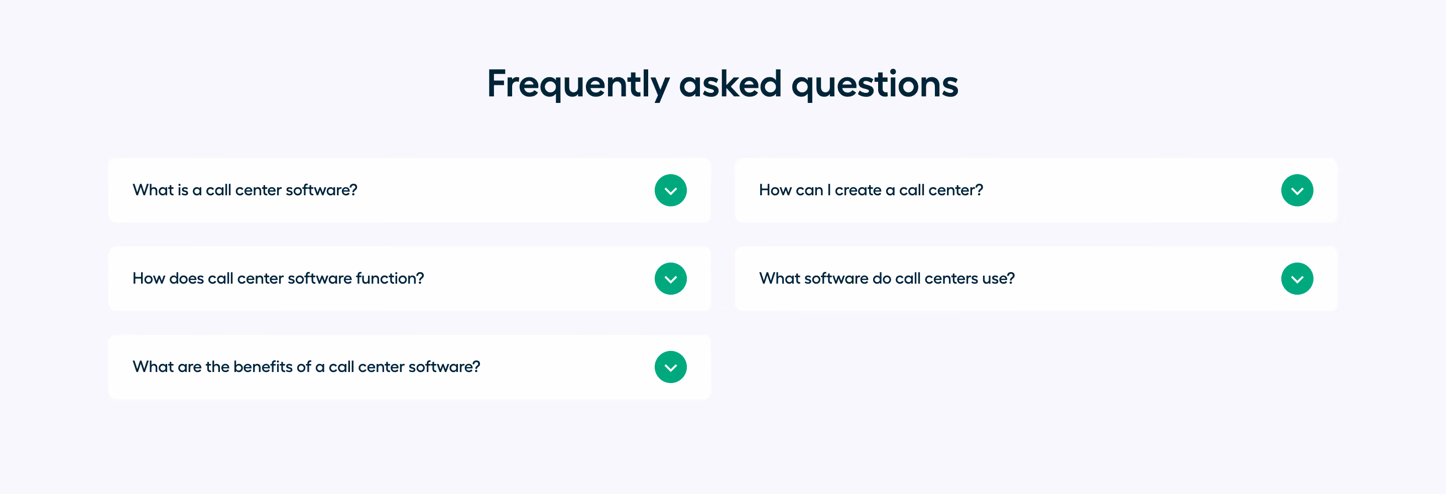 Aircall FAQ Section