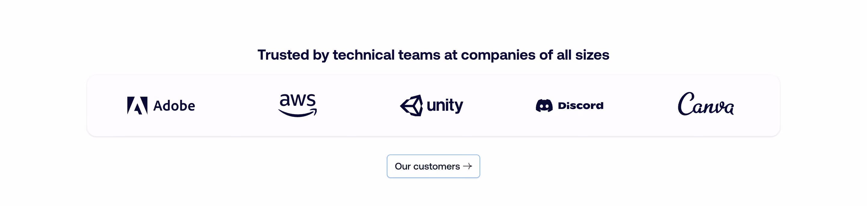 GitBook Clients Logo Section