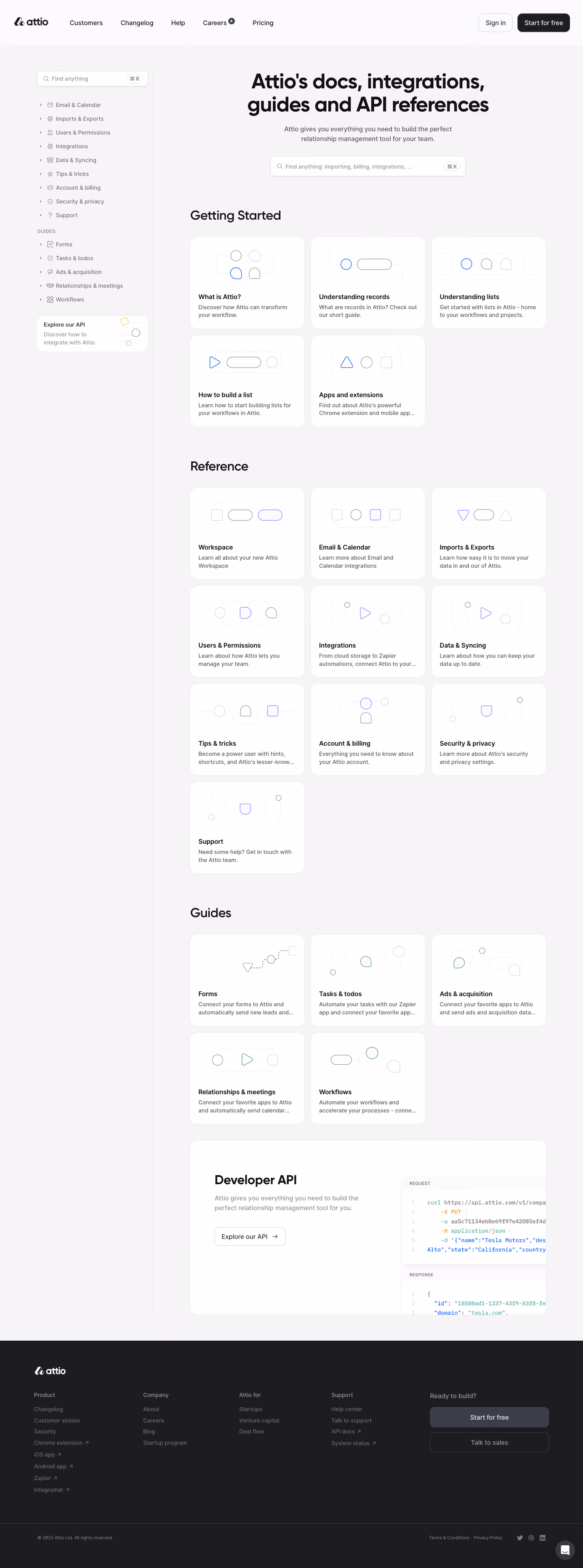 Attio Documentation
