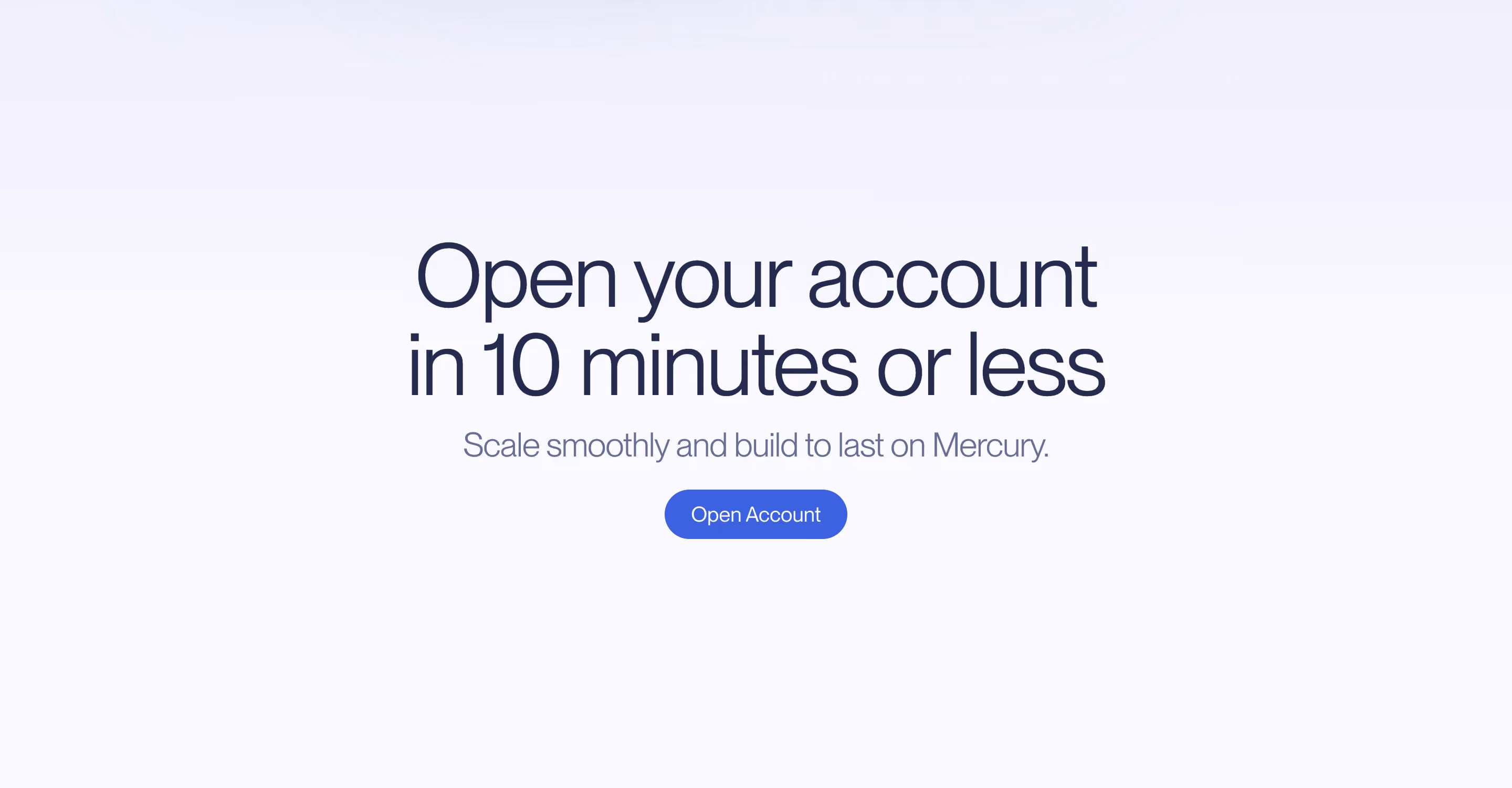 Mercury Call To Action Section