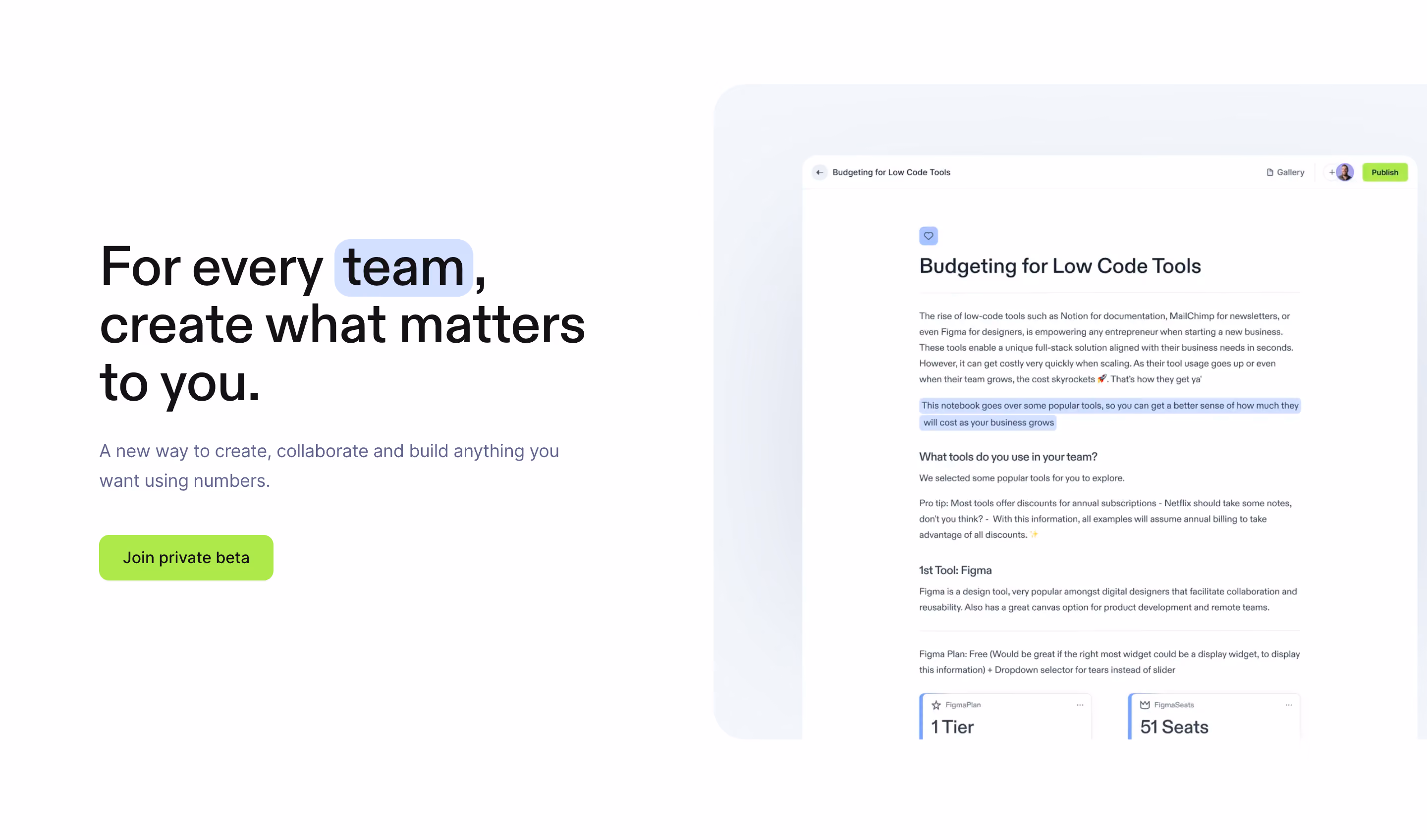 Decipad Call To Action Section