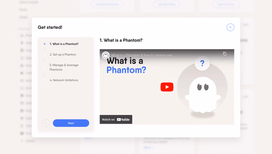 Phantombuster User Onboarding