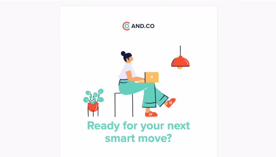 AND.CO Onboarding Email Flow