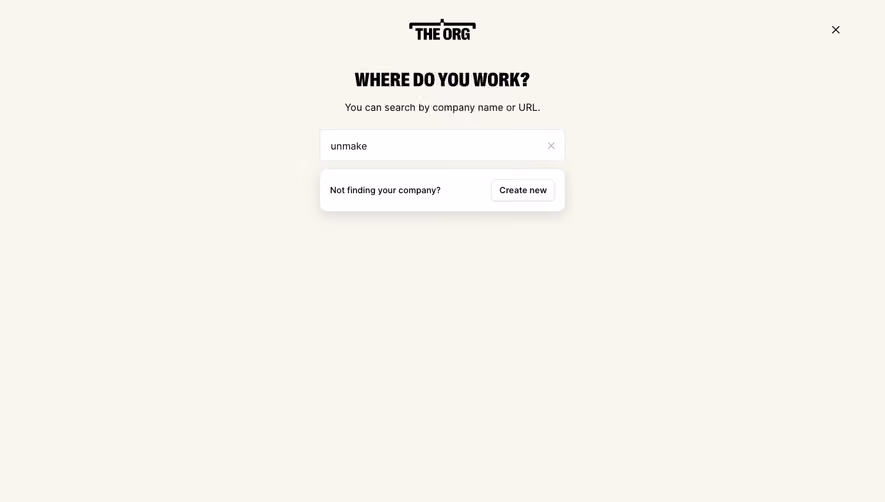 The Org Search Company