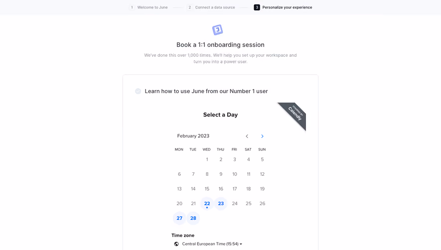 June User Onboarding