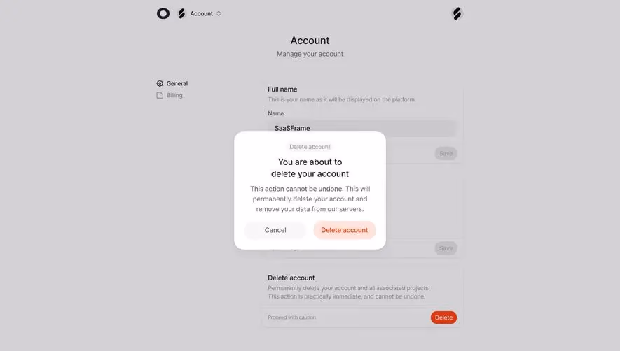 Visitors Delete