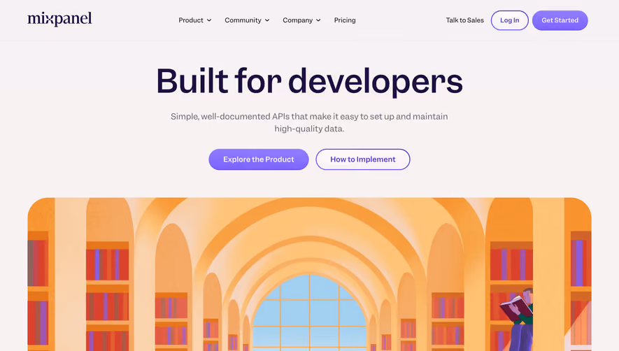 Mixpanel Developers Page