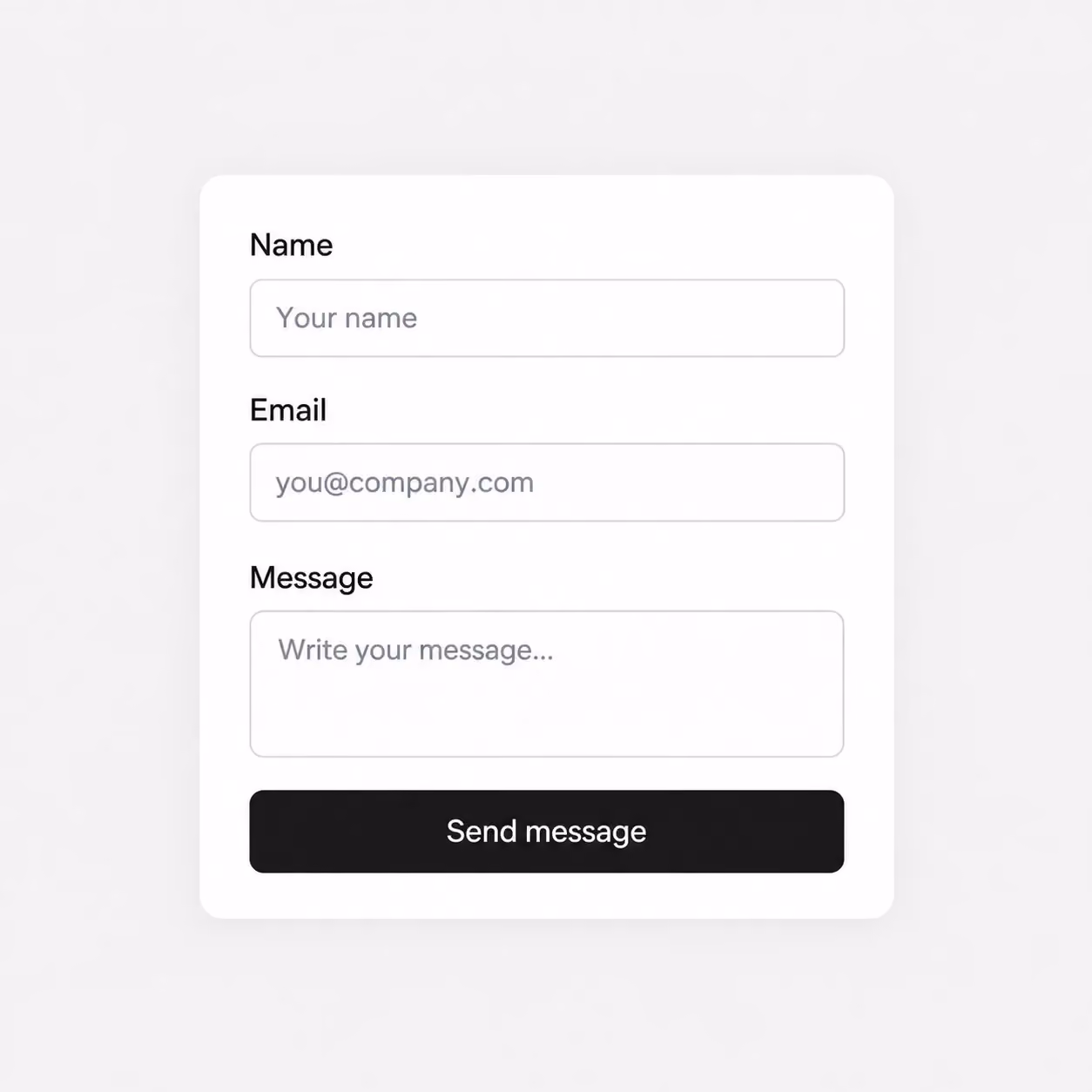 Contact Form
