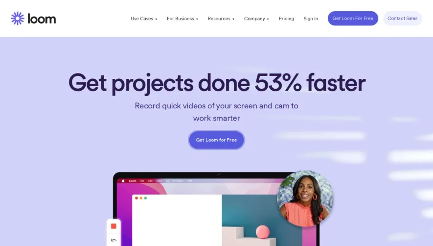 Loom Landing Page